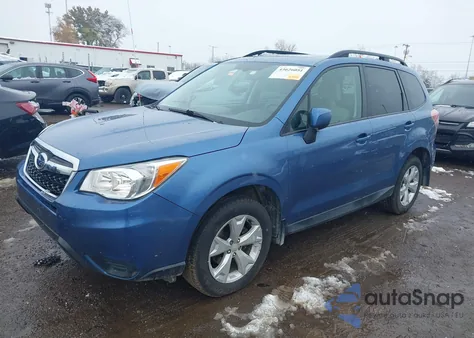 2016 Subaru Forester 2.5I Premium из США, поврежденный, VIN JF2SJADC0GH472695